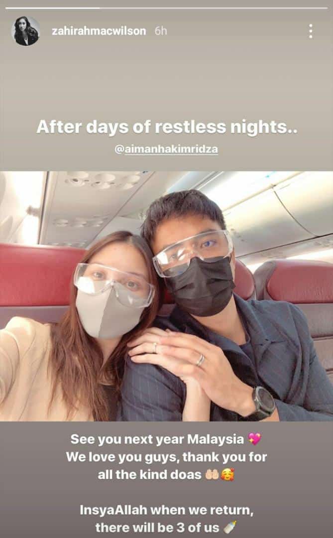 Nak Bersalin Di Australia, Ibu Akui Teruja Sambut Zahirah & Aiman Hakim Pulang