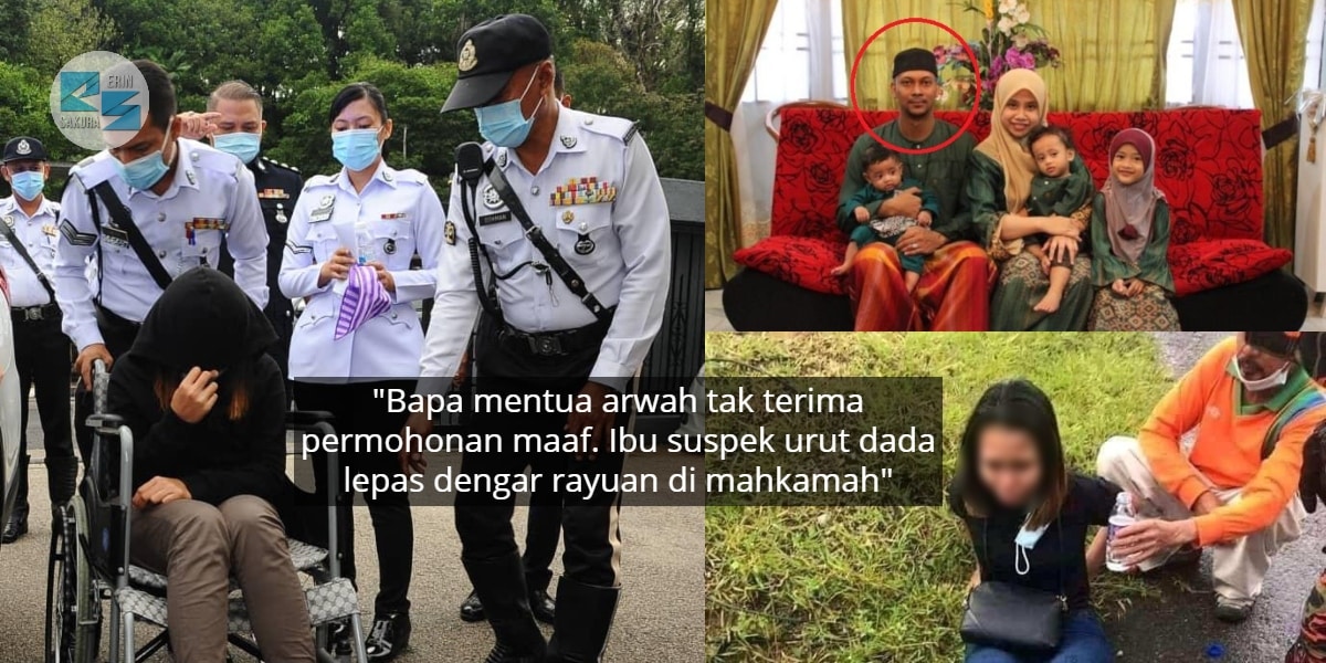 Rayu & Mohon Maaf Pada Keluarga Anggota TLDM, Ibu Suspek Tak Dapat Tahan Sebak