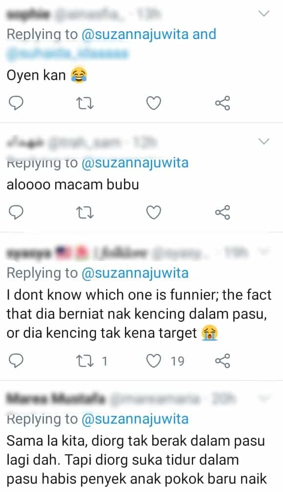 Owner Dah Give Up, Laman Punyalah Luas Tapi ‘Oyen’ Pilih Kencing Atas Pasu