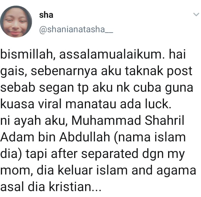 Terpisah Lepas 12 Tahun, Gadis Nekad Guna Kuasa Twitter Cari Ayah Akhirnya..