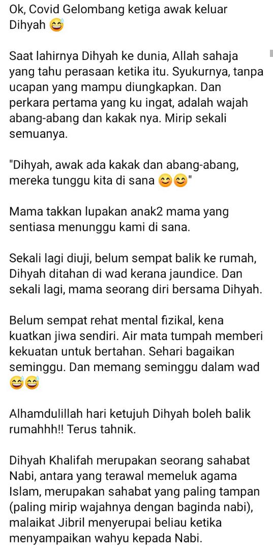 Rezeki Tuhan, Wanita Bersyukur Anak Sulung Akhirnya Lahir Lepas Hamil 5 Kali