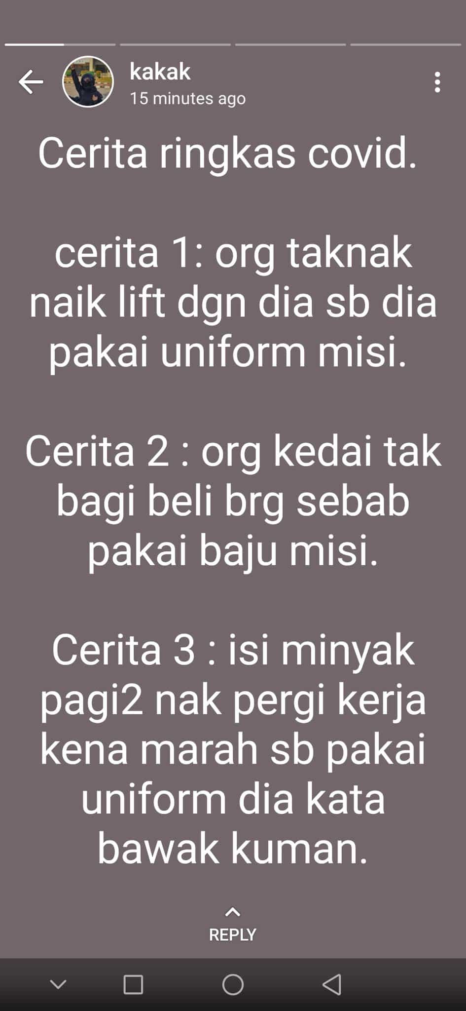 Kena Marah Dituduh Bawa Kuman, Nurse Terkilan Ramai Jauhkan Diri Sebab Uniform