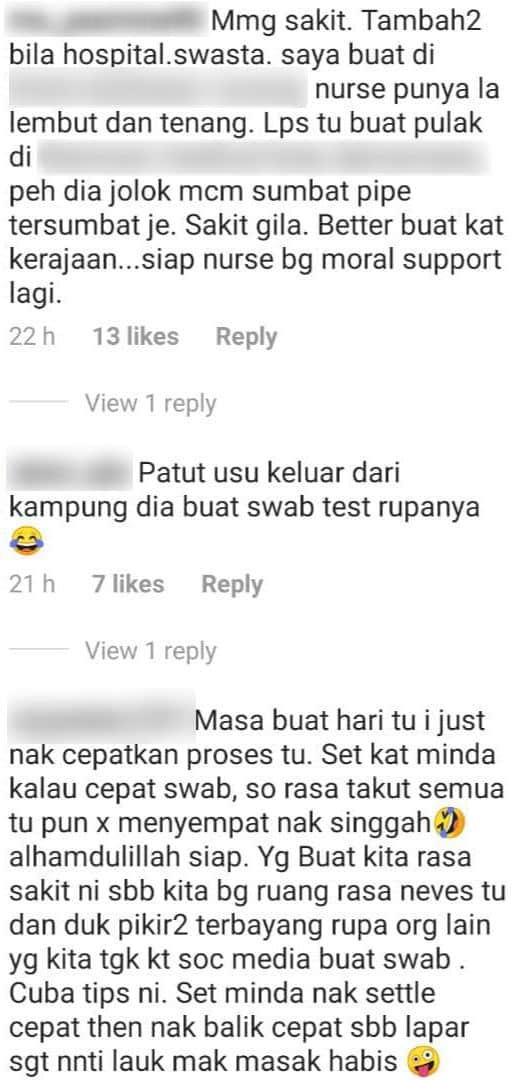 [VIDEO] Terbatuk & Menangis Buat Swab Test, Uyaina Arshad Kongsi Pengalamannya