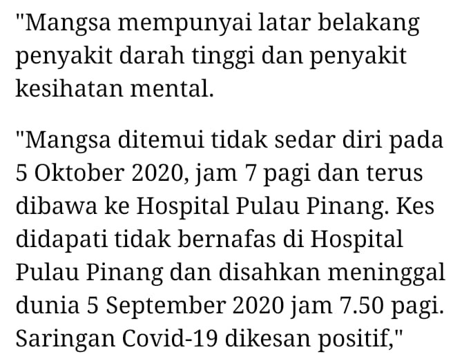 Paling Sayu, COVID-19 Ambil Nyawa Bayi 1 Tahun Pada Hari Sama Disahkan Positif