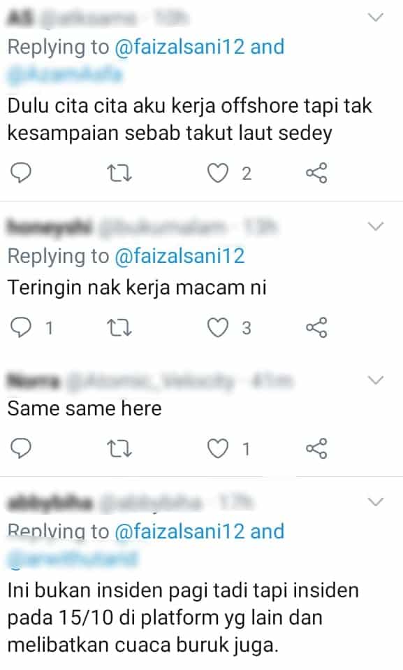 [VIDEO] “Padan Gaji Tinggi”- Gabra Lari Dihempas Ombak, Realiti Kerja Off-Shore