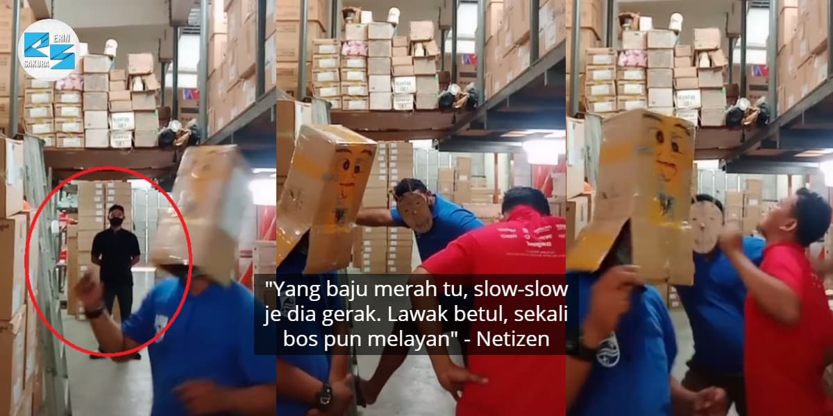 Joget Mengalahkan Pak Maon, 3 Pekerja ‘Kantoi’ Rupanya Bos Terpacak Di Belakang