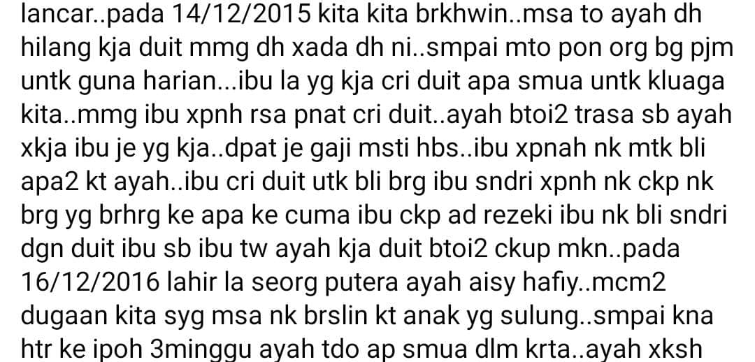 Isteri & Baby Dalam Perut Ajal Sekali Gus, Lelaki Pikul Amanah Jaga Anak Sulung