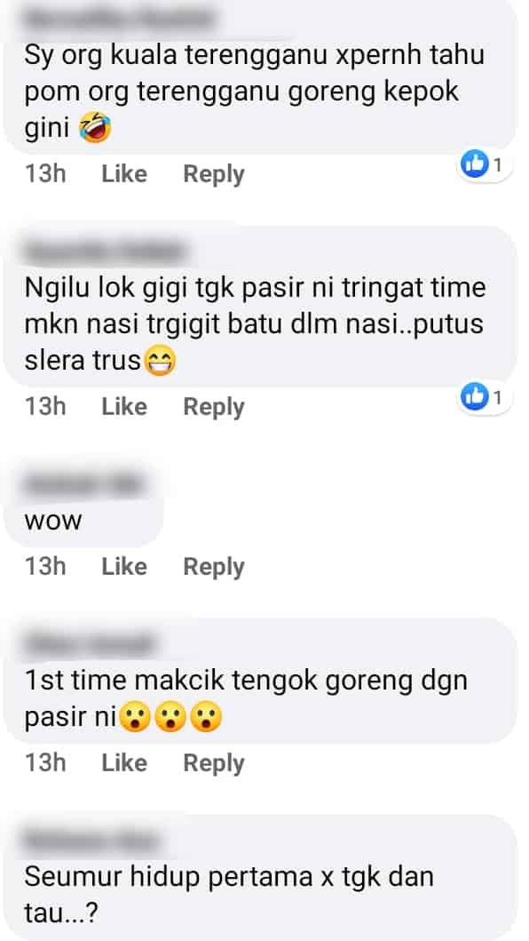 Juadah Unik Orang Ganu? Suami Gigih Masak Isteri Mengidam Keropok Goreng Pasir