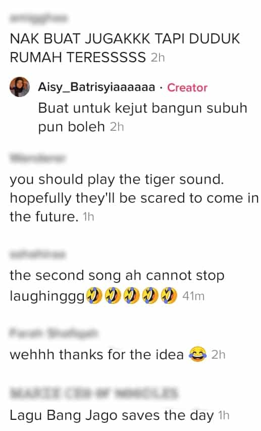 Geram Makanan Asyik Kena ‘Kebas’, Gadis Halau Monyet Guna Lagu ‘Bang Jago’
