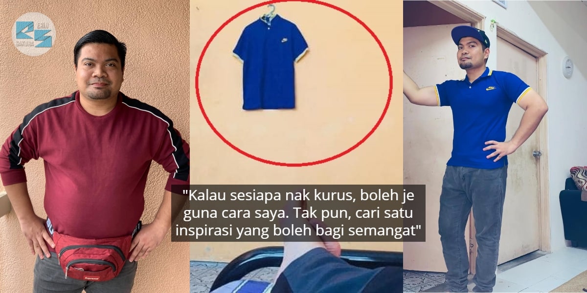 Baju Saiz M Jadi Pembakar Semangat, Lelaki Tampil Imej Baru Selepas 10 Minggu