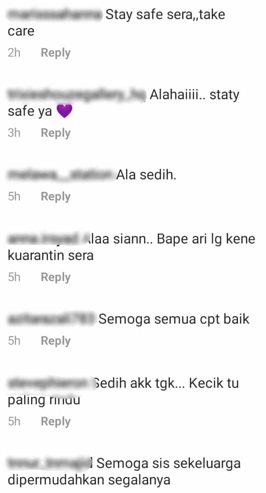 Berpisah Sementara, Isteri & Anak Shuk Kena Kuarantin Baru Balik Dari Sabah
