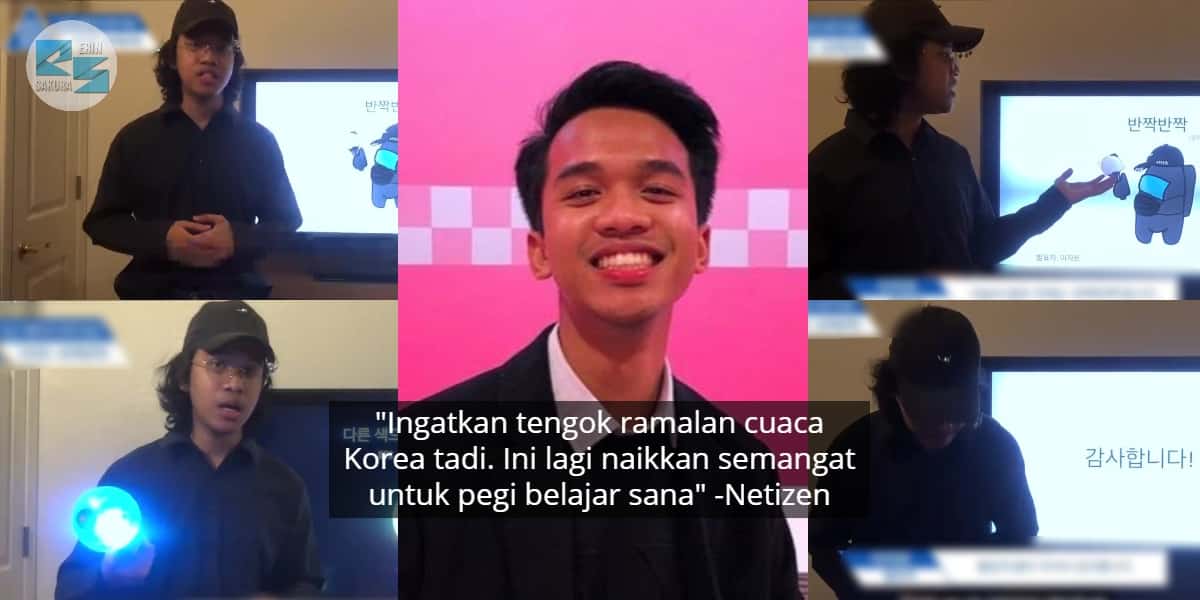 [VIDEO] Bagai Pembaca Berita, Pelajar Malaysia Juara ‘Korean Speech Contest’