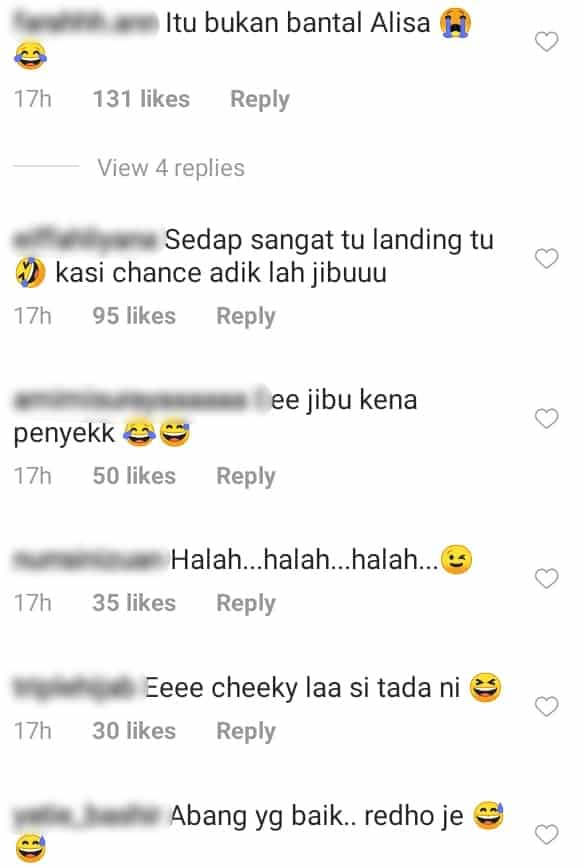 Dah Macam Bantal Dibuatnya, ‘Abang’ Bujibu Reda Je Kena Penyek Dengan Alisa