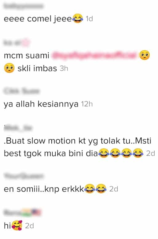 [VIDEO] Leka Posing Untuk TikTok, Sekali Suami Selamba Tolak Bini Masuk Kolam