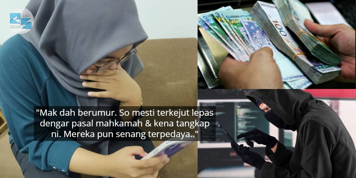 Dituduh Hutang RM15K Pada Bank, Warga Emas Gabra Teruk Jadi Sasaran Macau Scam
