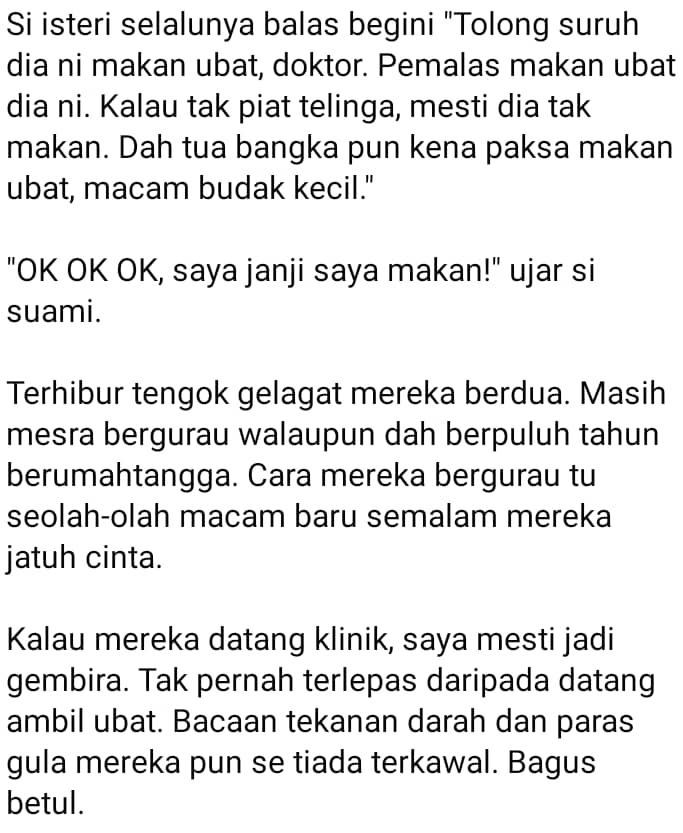 Dulu Selalu Culas, Pak Cik Tua Sayu Janji Rajin Makan Ubat Lepas Isteri ‘Pergi’