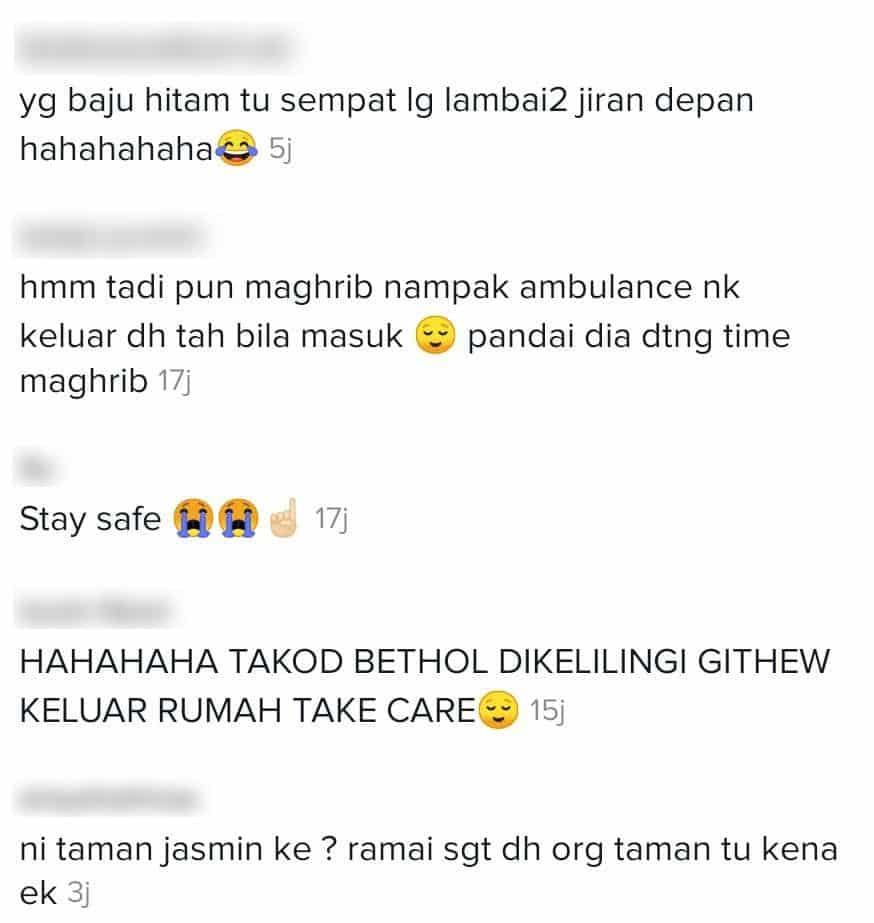 Risau Ambulans Angkut Jiran Sebab Covid-19 -“Semalam Kiri, Hari Ni Kanan Rumah”