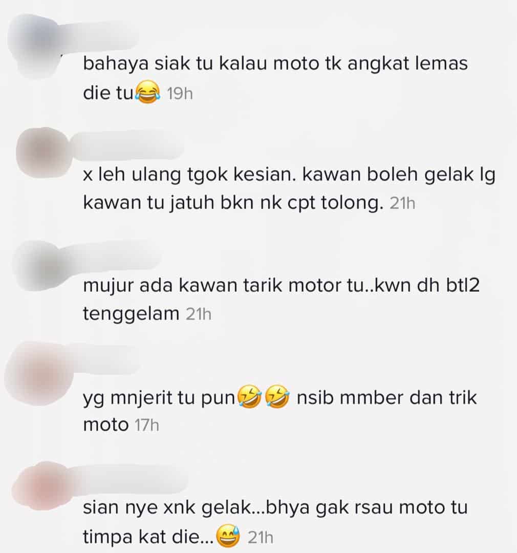 [VIDEO] Redah Banjir Dalam Kelapa Sawit, Berdekah Member Tenggelam Masuk Air