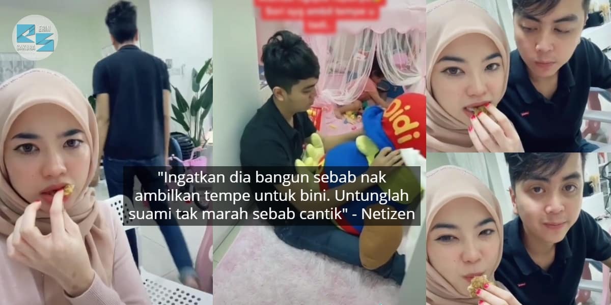 [VIDEO] Konon Sedih Tempe Kena ‘Rembat’, Tak Pasal Suami Merajuk Kat Bilik Anak