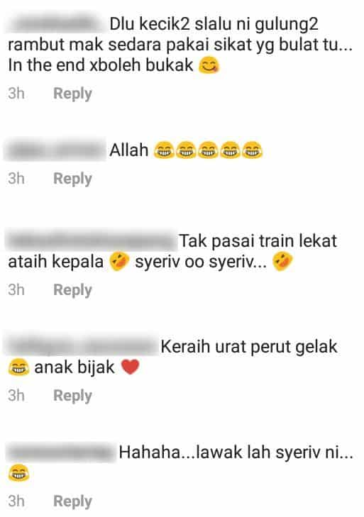 [VIDEO] Sangkut Train Pada Rambut Adik, Syatilla ‘Pening’ Layan Perangai Anak