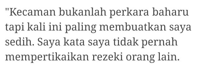 Difitnah Gadai Maruah Demi Job, Nabila Razali Sedih Rezeki Dipertikaikan Orang