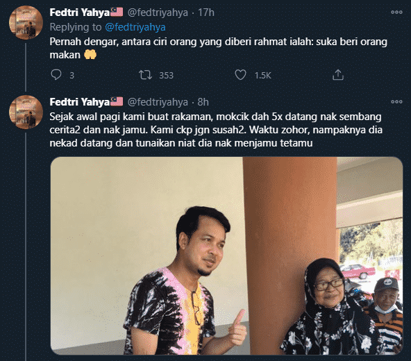 Sudi Bagi Kru & Fedtri Yahya Keropok Lekor, Akhlak Orang Kampung Dipuji Pemurah