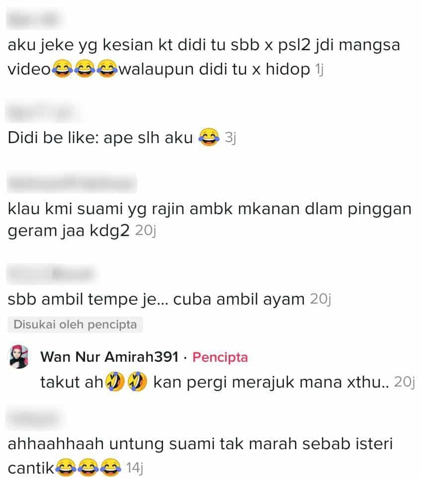 [VIDEO] Konon Sedih Tempe Kena ‘Rembat’, Tak Pasal Suami Merajuk Kat Bilik Anak