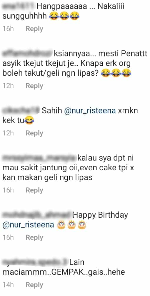 [VIDEO] Sempat ‘Prank’ Kakak, Ruhainies Hadiahkan Kek Lipas Sempena Hari Jadi