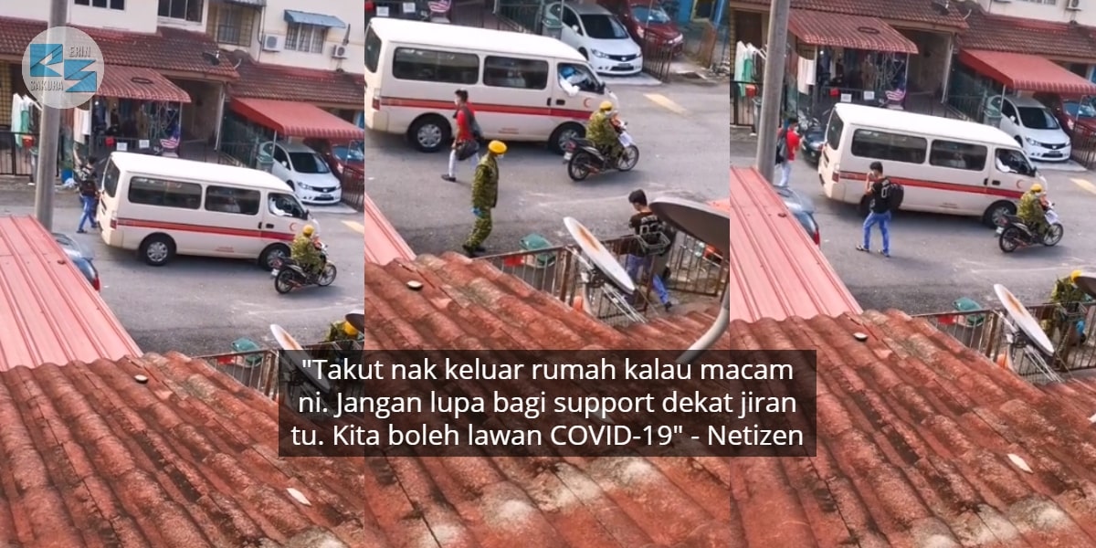 Cuak Kena Tahan Polis, Lelaki Sanggup ‘Tepek’ Krim Jadi Pengganti Face Mask