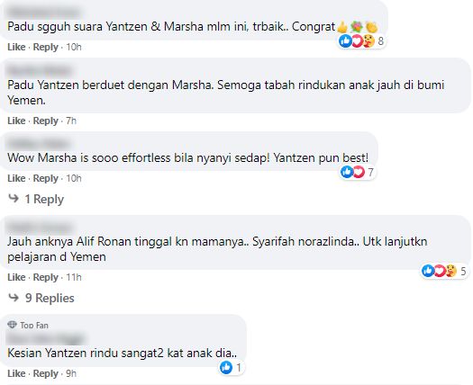 [VIDEO] Duet Dengan Marsha Dipuji, Yantzen Menangis Terima Kejutan Dari Anak
