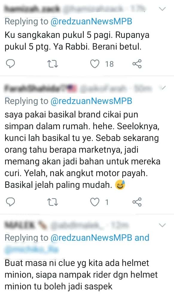 [VIDEO] Siang Pun Berani Buat, Pencuri Selamba Lompat Pagar ‘Rembat’ 2 Basikal