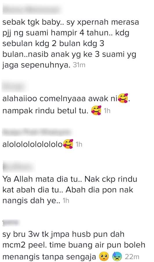 [VIDEO] Ujian Kerja Offshore, Anak Tenung Lama Muka Ayah Lepas Sebulan Berpisah