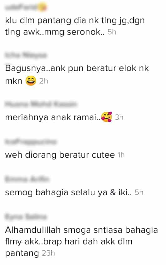 [VIDEO]Bertuah Isteri Masa Pantang, Ramai Puji Suami Pandai ‘Handle’ Anak Ramai