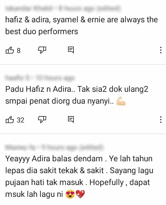 Vokal Paling Mantap, Peminat Harap Hafiz & Adira Dapat Masuk Final AJL Ke-35