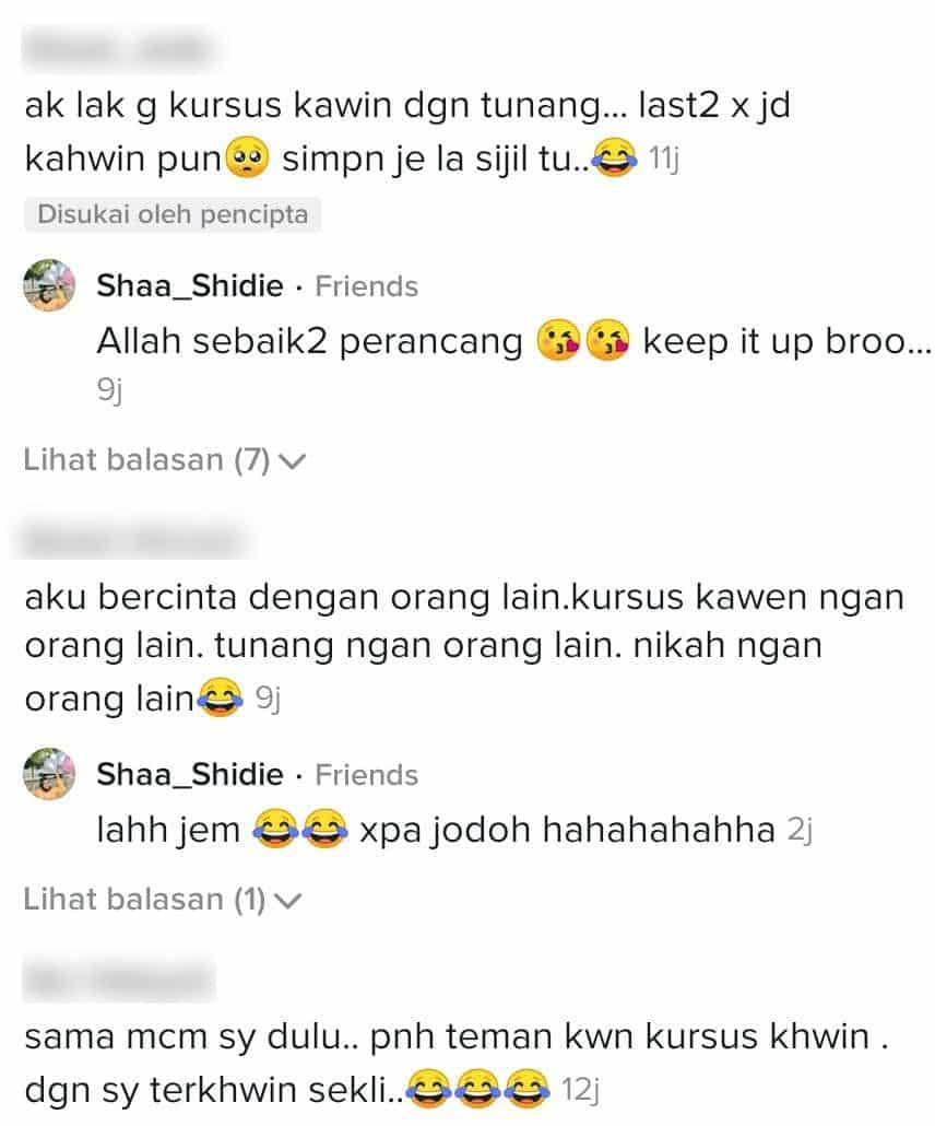 Mula-Mula Teman Pergi Kursus Kahwin Je, Wanita Tak Sangka Berjodoh Dengan Kawan
