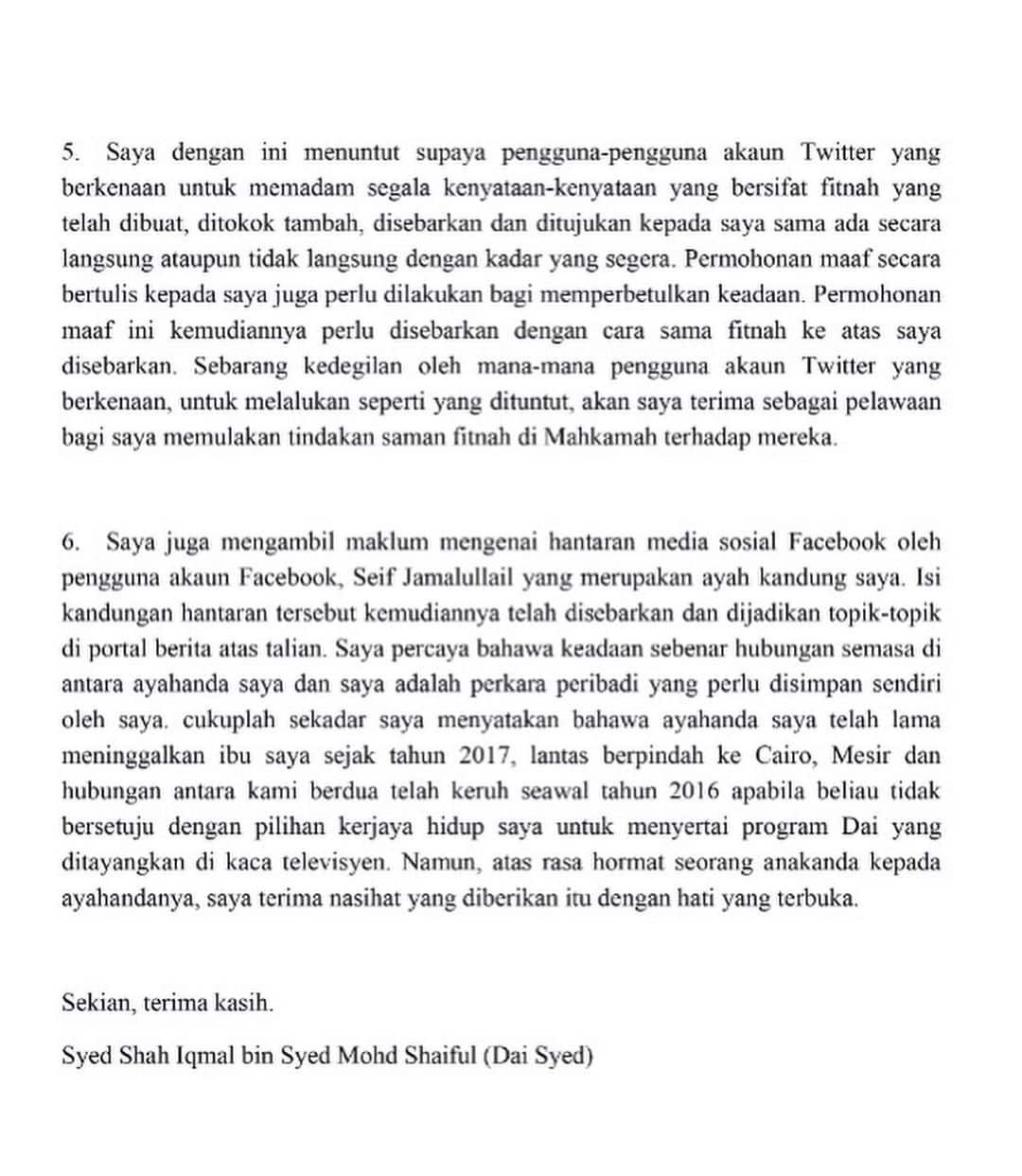 PU Syed Ulas Isu Da’i Syed -“Berat Pancaroba Jadi Pendakwah Tanpa Persediaan..”