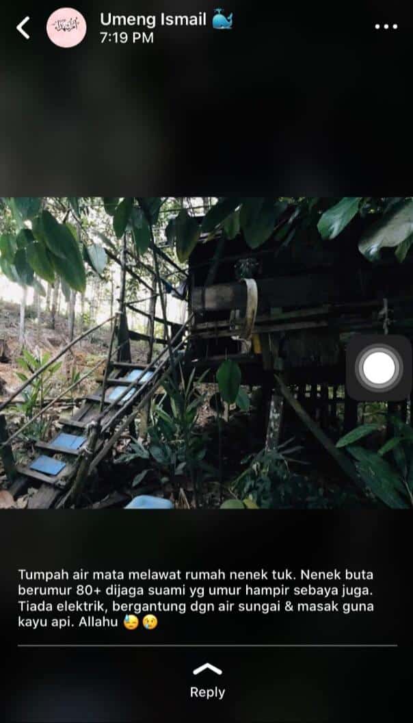 Hidup Dalam Keadaan Daif, Warga Emas Ini Jadikan Rumah Usang Tempat Berlindung