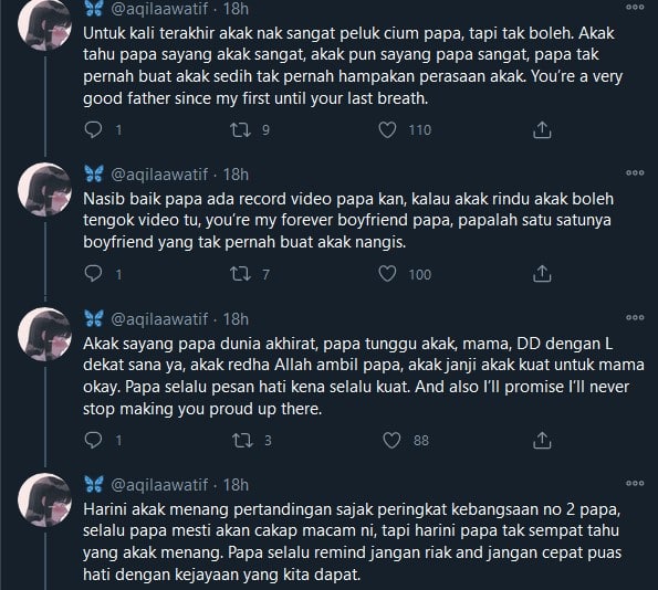 Ayah ‘Pergi’ Akibat Covid-19, Anak Terkilan Tak Dapat Dakap Buat Kali Terakhir