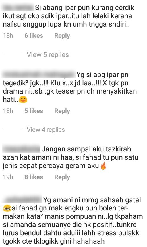 [VIDEO] ‘Termakan’ Godaan Adik Ipar, Penonton Geram Betul Tengok Perangai Fahad