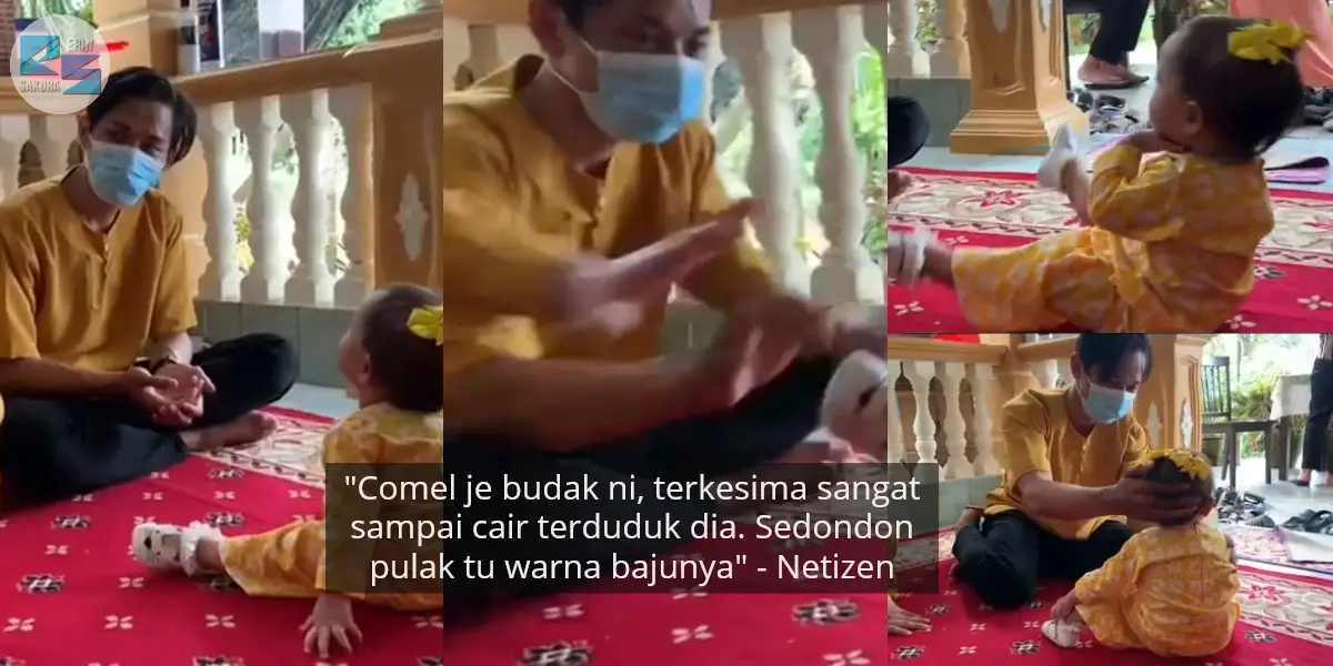 [VIDEO] Budak Kecil Baru Nak ‘Mengurat’ Suami Orang, Tapi Endingnya Lucu Habis