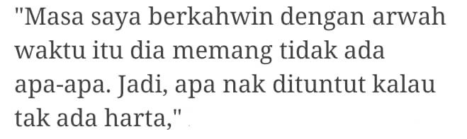 Sering Didesak Kerana Isu Tuntutan Harta, Akhirnya Menantu AR Badul Buka Mulut