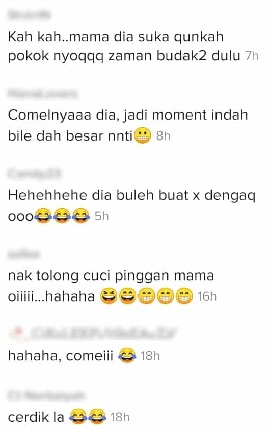 [VIDEO] Mak Baru Tinggal Kejap, Anak Panjang Akal Tahu-Tahu Duduk Dalam Sinki