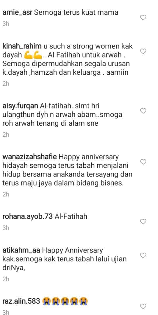 [VIDEO] Janji Akan Jaga Hamzah, Balu Redha Sambut Anniversary Ke-3 Tanpa Abam