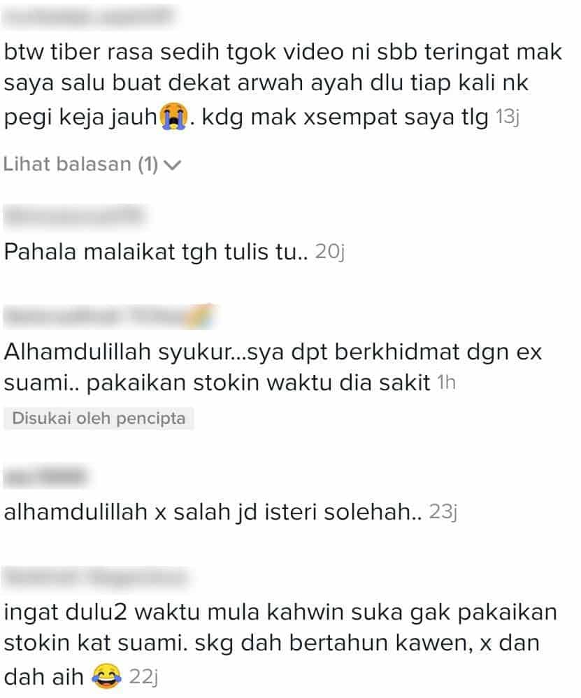 [VIDEO] Disangka Sarungkan Stokin Pada Suami OKU, Wanita Tampil Buka Mulut