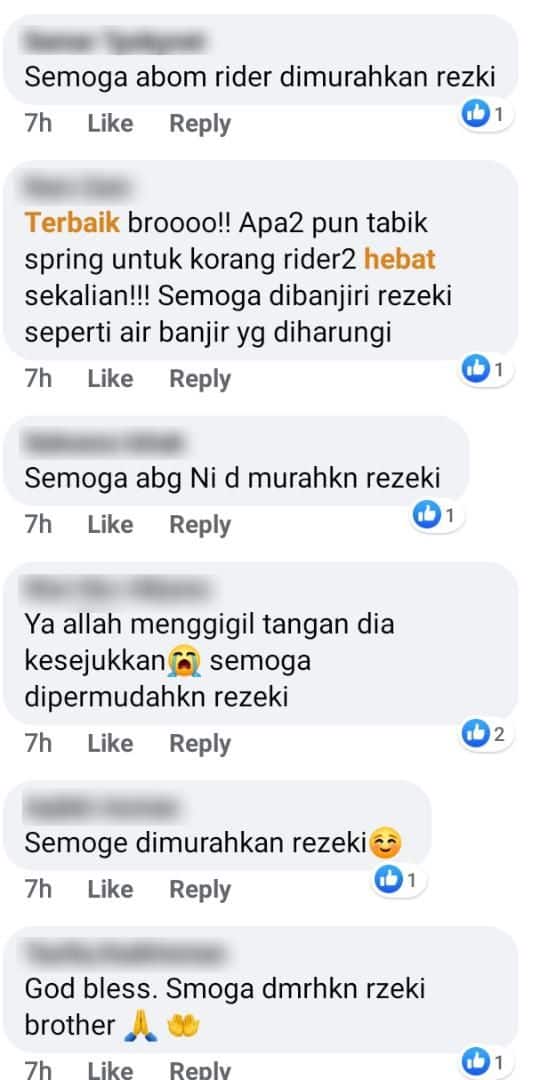 [VIDEO] “Terketar-Ketar Tahan Sejuk” – Rider Sanggup Redah Hujan Hantar Pesanan