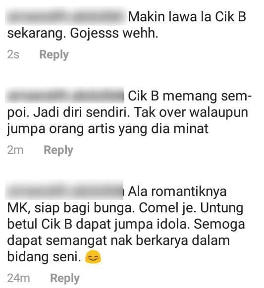[VIDEO] Dipuji Makin Lawa, Cik B Senyum Lebar Dapat ‘Hadiah’ Dari MK K-Clique
