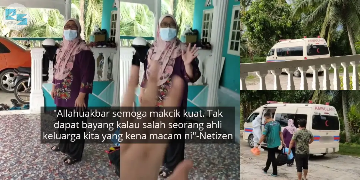 [VIDEO] Ibu Disahkan Positif COVID-19, Anak Tahan Sebak Saat Iring Ke Ambulans