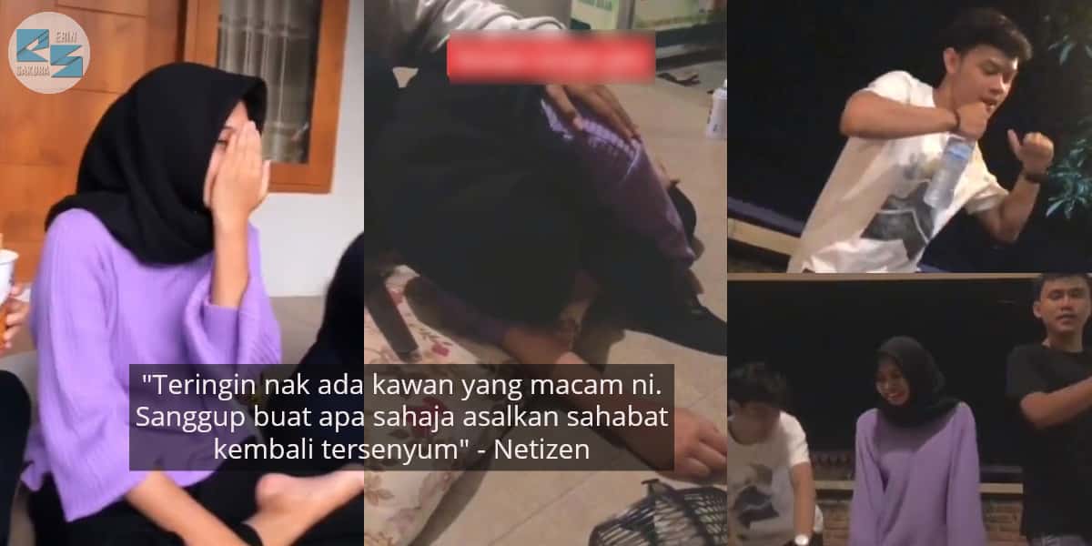 [VIDEO] Anak Teruja Main Banjir, Tapi Ayah Pula Yang Risau Bakal Dimarah Bini