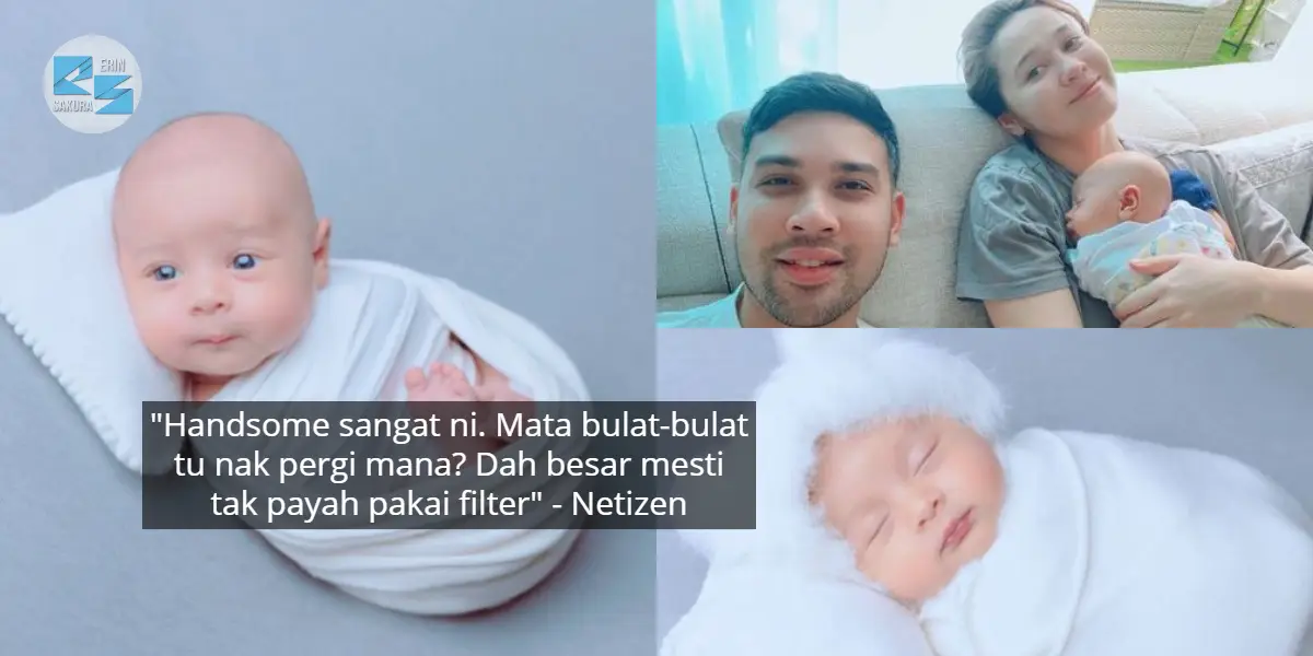 Persis Anak Patung, Photoshoot Pertama Baby Emma Maembong Buat Ramai ‘Melting’