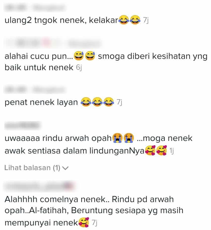 [VIDEO] Ajar Menari TikTok, Nenek Sampai Melatah Layan Perangai Cucu Sendiri